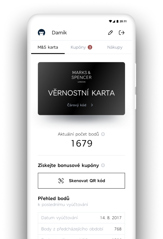 Vývoj Android a iOS aplikací Marks&Spencer